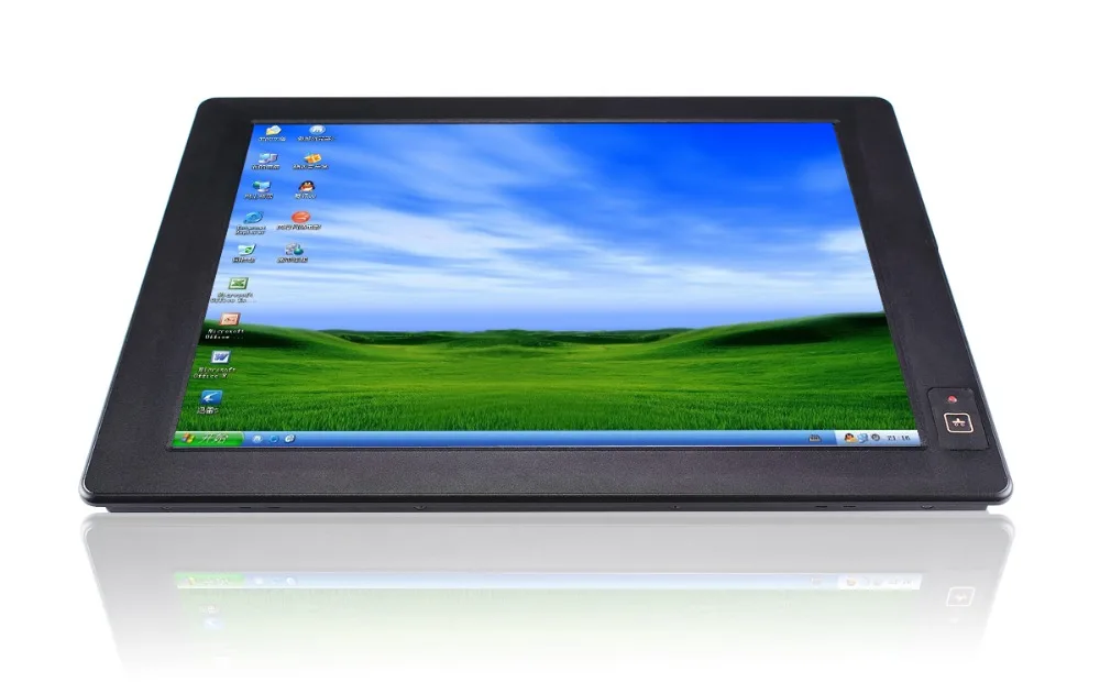 parallel port DDR3 2GB 15 inch industrial touch panel pc with mini PCI slot industrial computer