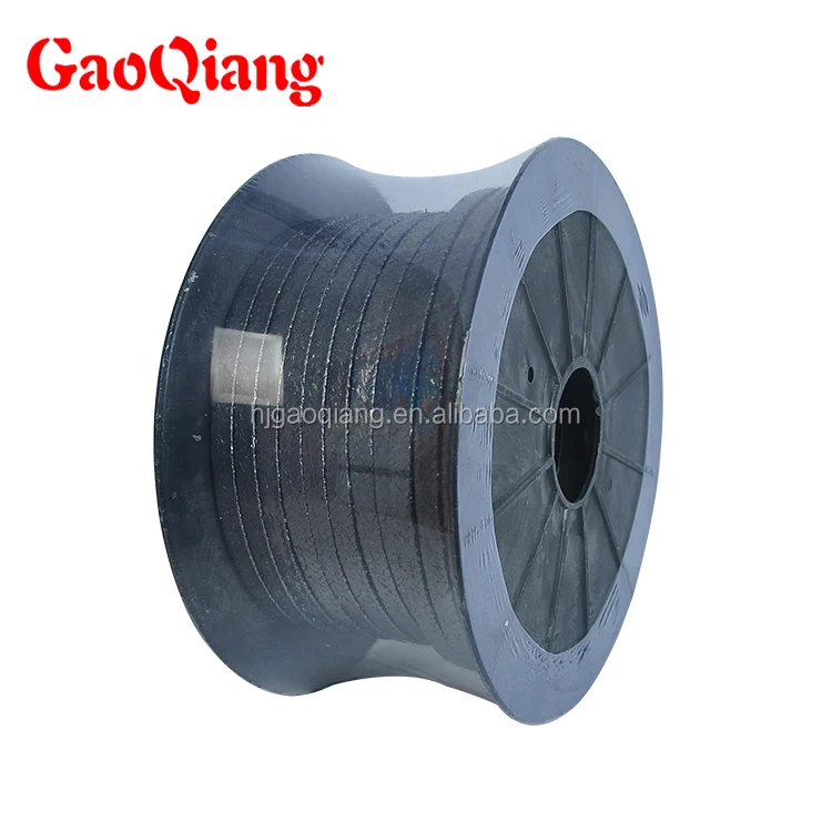Gland packing inconel wire graphite braided packing with wire