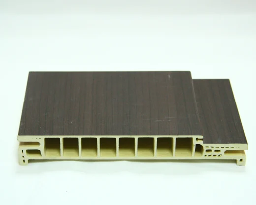 
Hollow WPC PVC door frame with woodgrain design 
