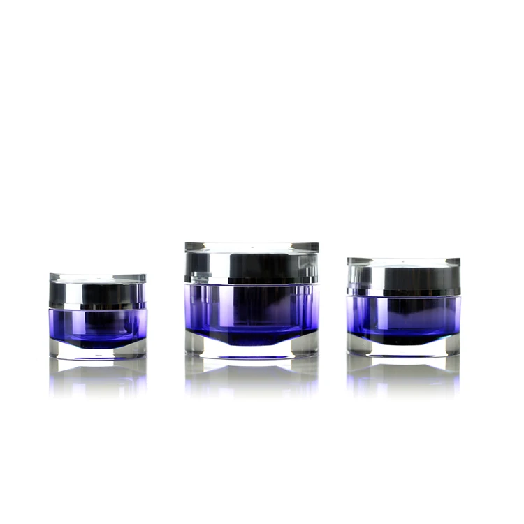 
5g 15g 30g 50g 100g Classic Acrylic Cream Jar Luxury Cosmetic Jar Plastic eye cream jar WV 