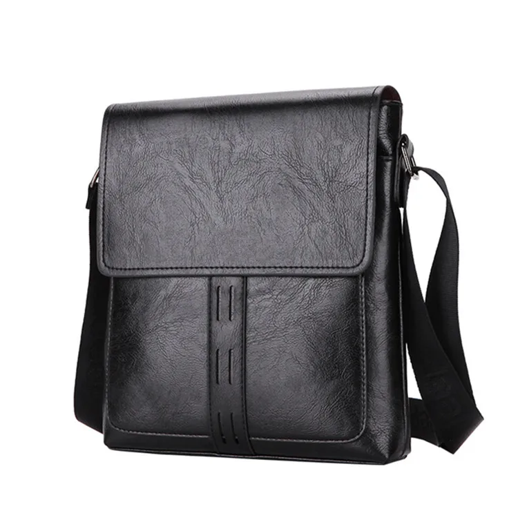 Трендовая винтажная мужская сумка-мессенджер из чистой кожи коричневого цвета на заказ