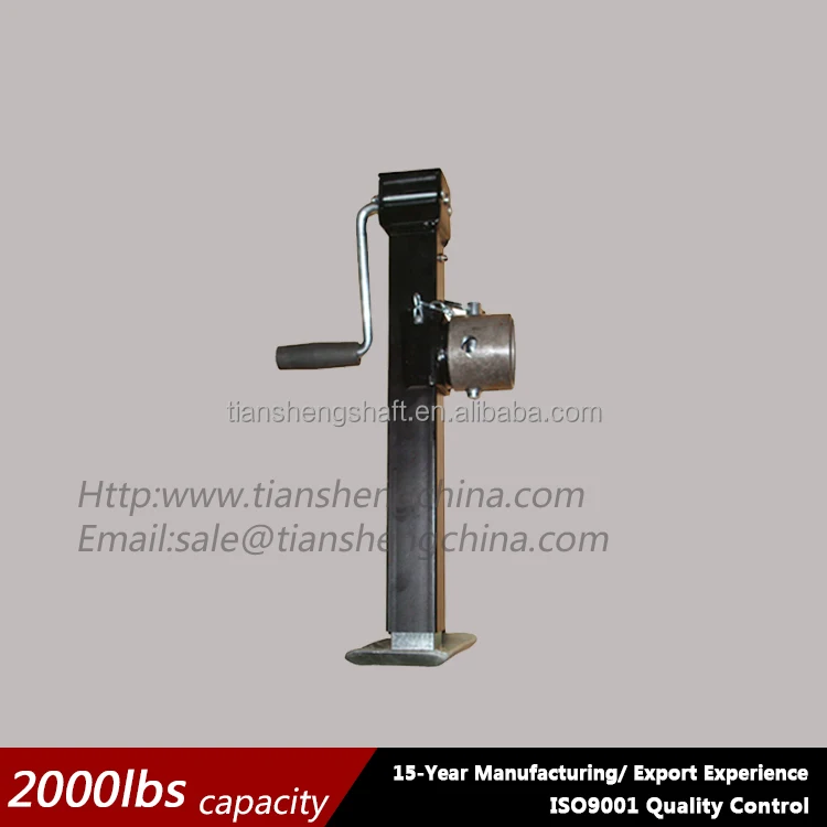 
Trailer Jack, heavy-duty mounting square tube Jack stands ( no drop leg)-sidewind-2000lbs 