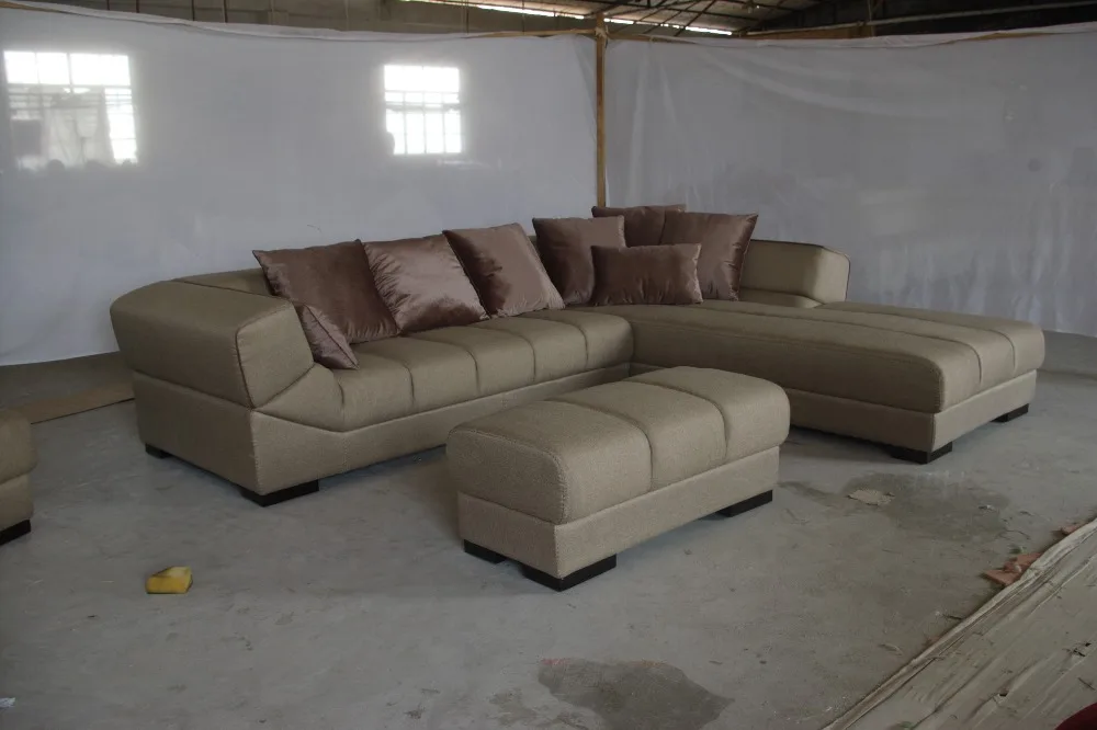 Us 569 05 5 Off 8058 High Quality Factory Price Sofa Living Room Sets Fabric Soft Corner Cloth Home Furniture Modern Style In