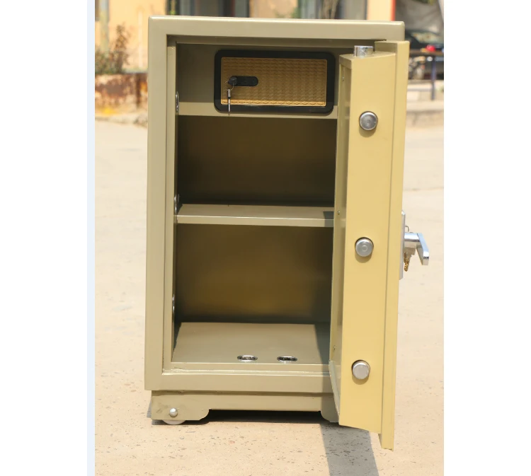 
Wholesale security steel key lock fireproof safe box 