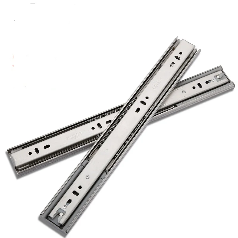 hot sales full extension 42mm ball bearing drawer  furniture hardware telescopic drawer slide