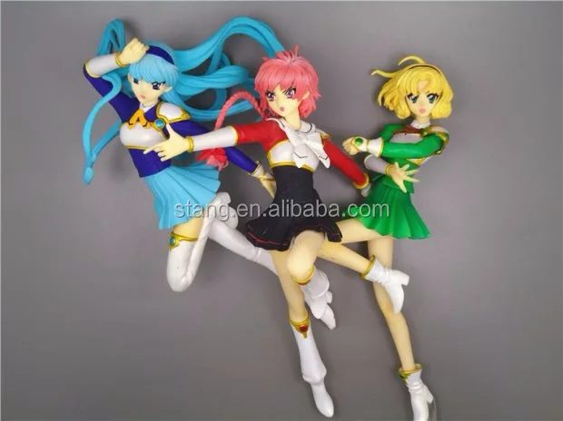 
 Японское аниме волшебный рыцарь Rayearth пластиковая экшн-фигурка  
