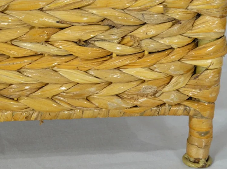 Renel 3 Layers  Banana Leaf Handwoven Bathroom Living Room Commodity Shelf