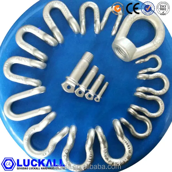 Black Marine Ship Kenter Shackle