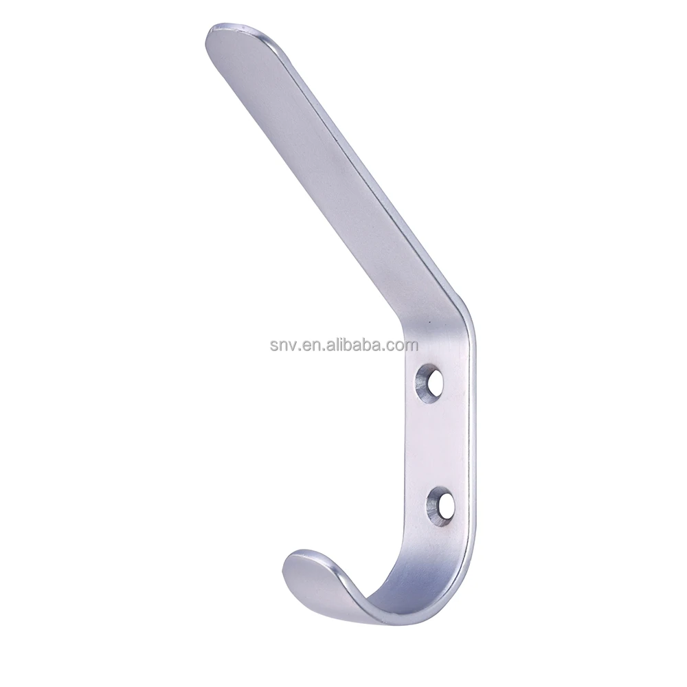Double Dress Clothes Hanger Aluminium Coat Hook