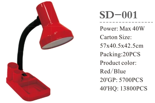 Energy Saving Classic Incandescent Children Desk Lamp For Reading