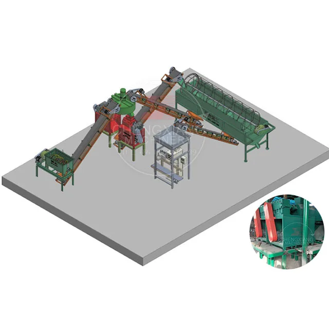 Top Performance Urea Npk Compound Fertilizer Granulator Granulating Production Line Machine