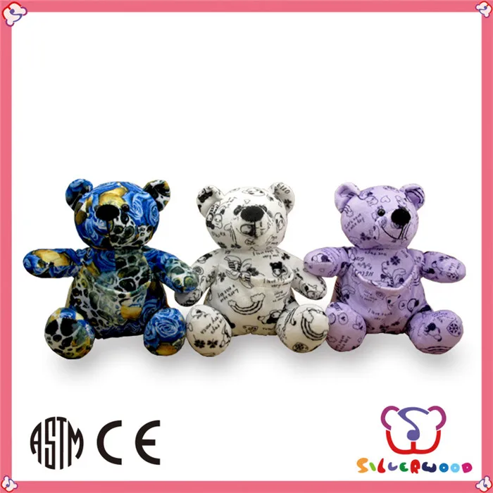 ISO 9001 custom factory wholesale stuffed custom teddy bears toys