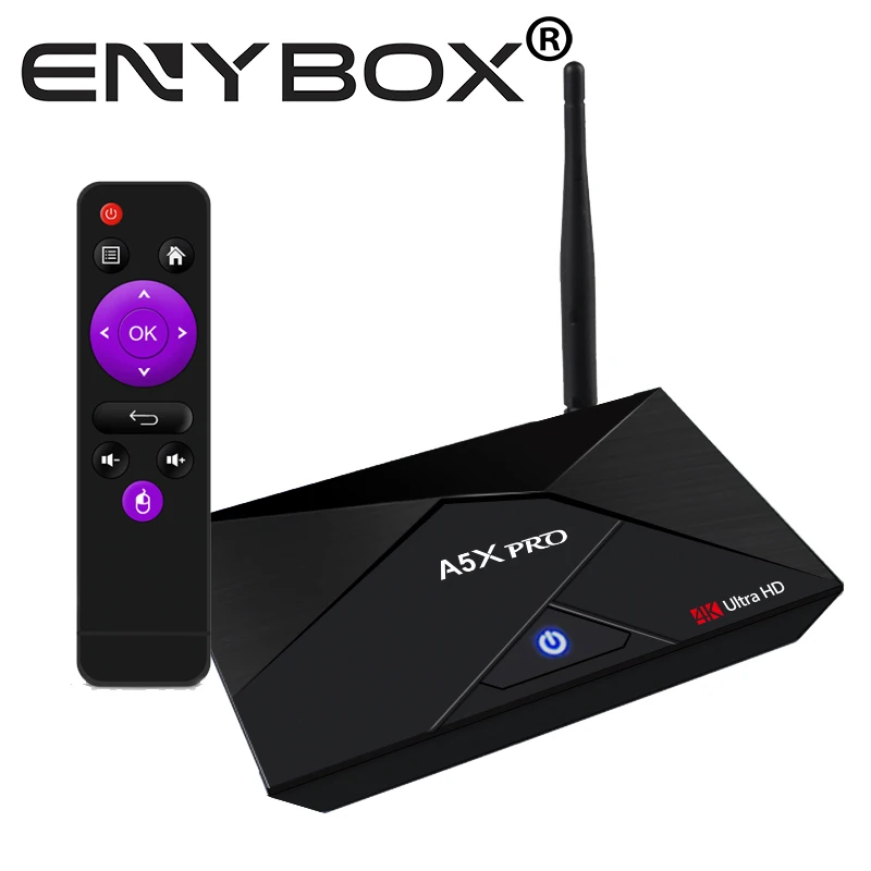 ENYBOX A5X плюс set top box для Android 7.1 2 Г 16 Г Rk3228 2 ГБ 16 ГБ A5X Pro