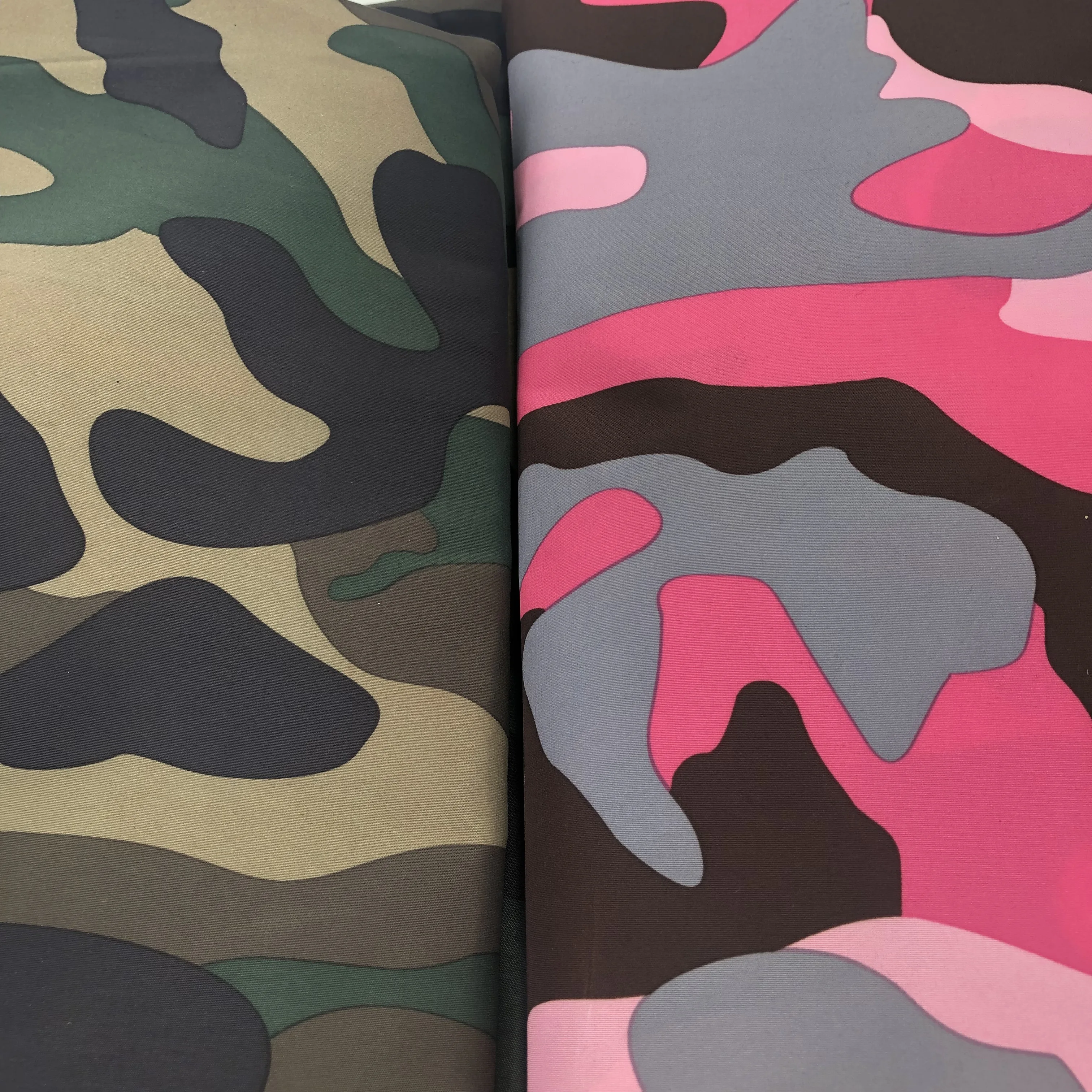 Камуфляжный принт PU покрытие водонепроницаемый 3000 мм idear детский водостойкий костюм 100% полиэстер 228T taslon