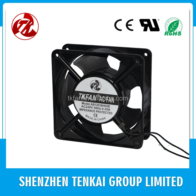 Продажа завода высочайшее качество двойной шариковый подшипник вентилятор переменного тока alibaba вход