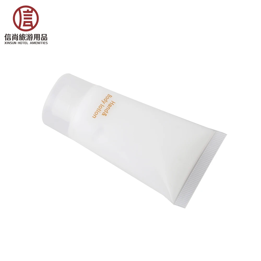 Hotel supplies hotel amenities empty polyethylene shampoo bottle and tube