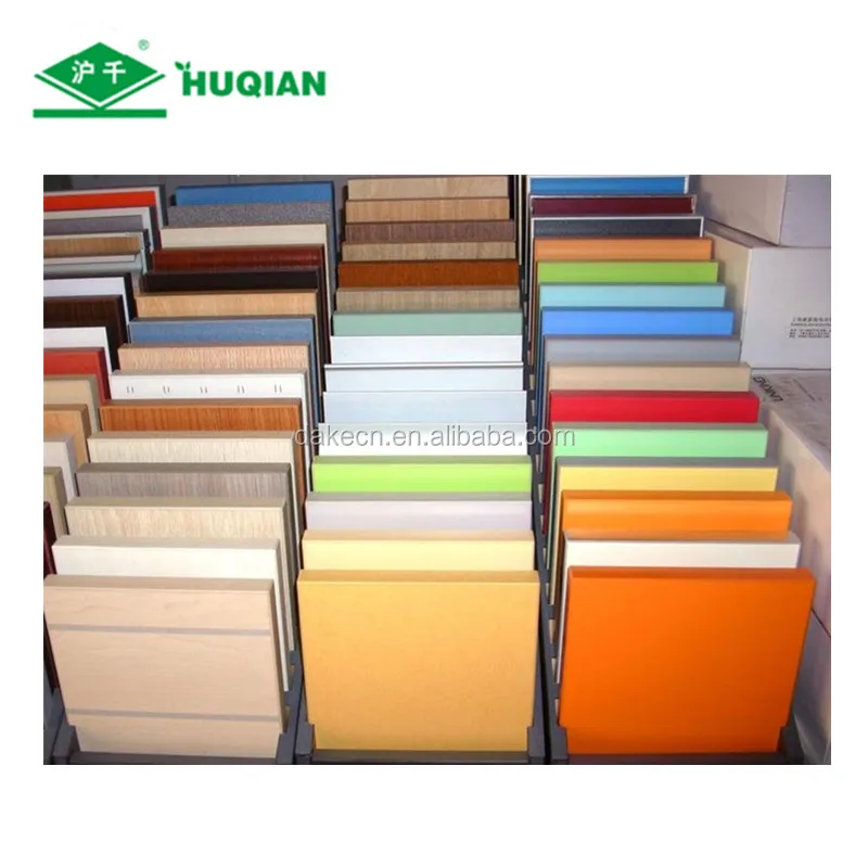
4x8 melamine laminated mdf board venering mdf mdf board thickness 12mm E2 for furniture material 