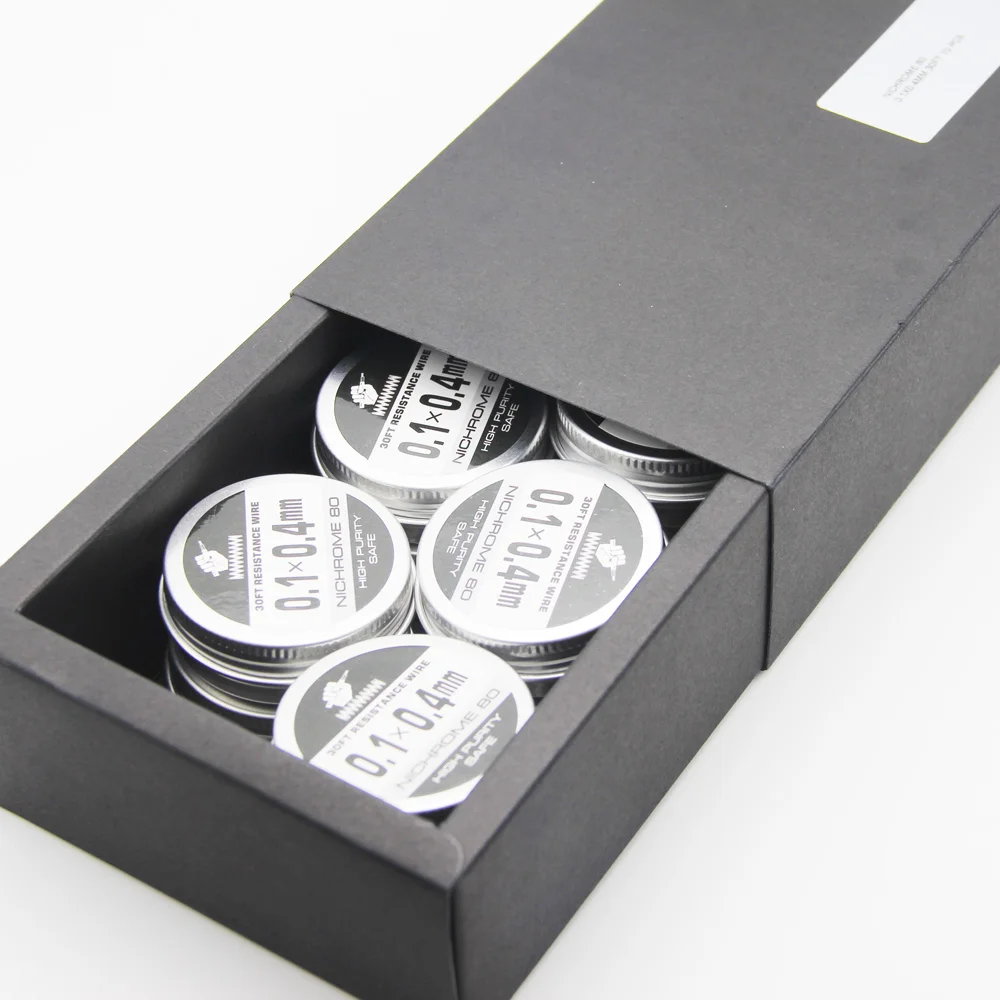 NK factory supply 1000ft 34g ni80 electrical wire heating resistance spool