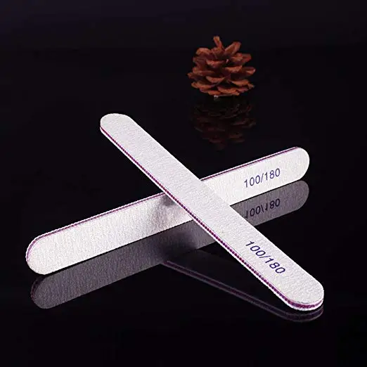 Professional Double Sided Nail files zebra file emery board