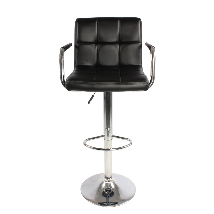 
High Quality Comfortable Latticed Bar Stool With Armrest 