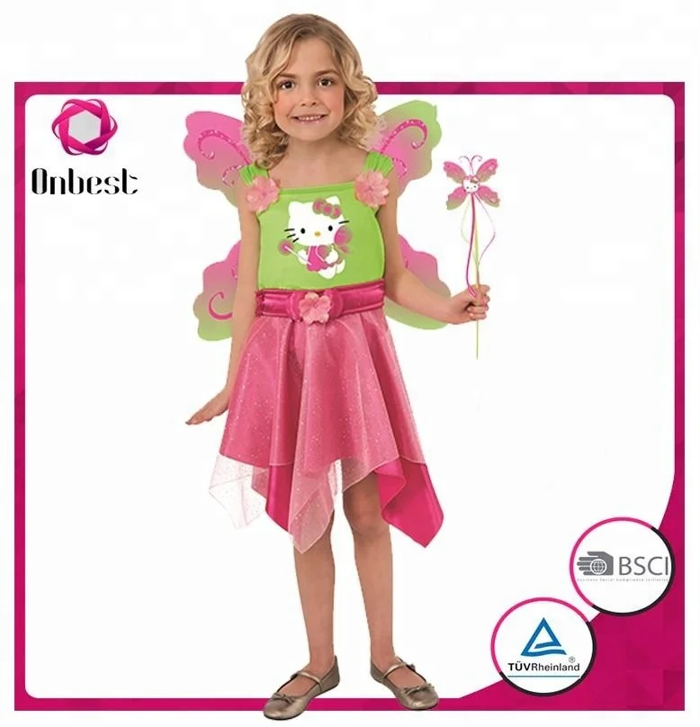 Wholesale costume yellow bee little girl skirt costume for kids