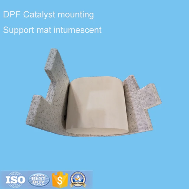 universal catalytic converter support mat