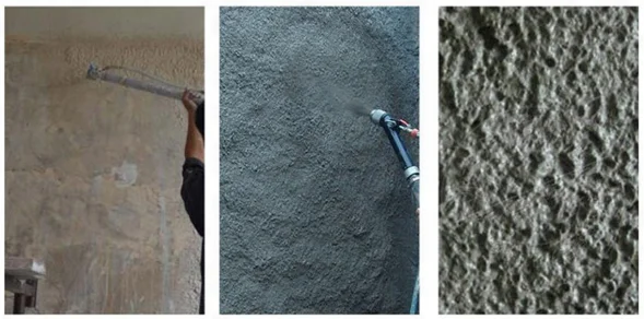 Cement Wet Sand Spraying Machine Cement Mortar Mixing Pumping Screeding Grouting Spraying