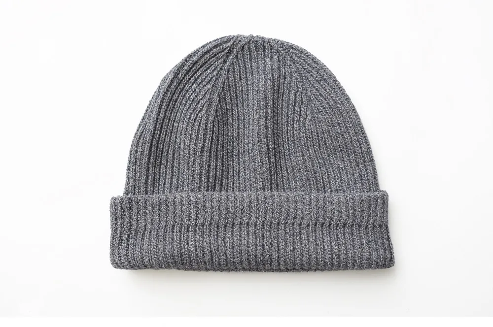 2022 High Quality Woven Label Logo solid color Winter Hat Fisherman Beanies,Men Women Wool Acrylic Knitted Beanie