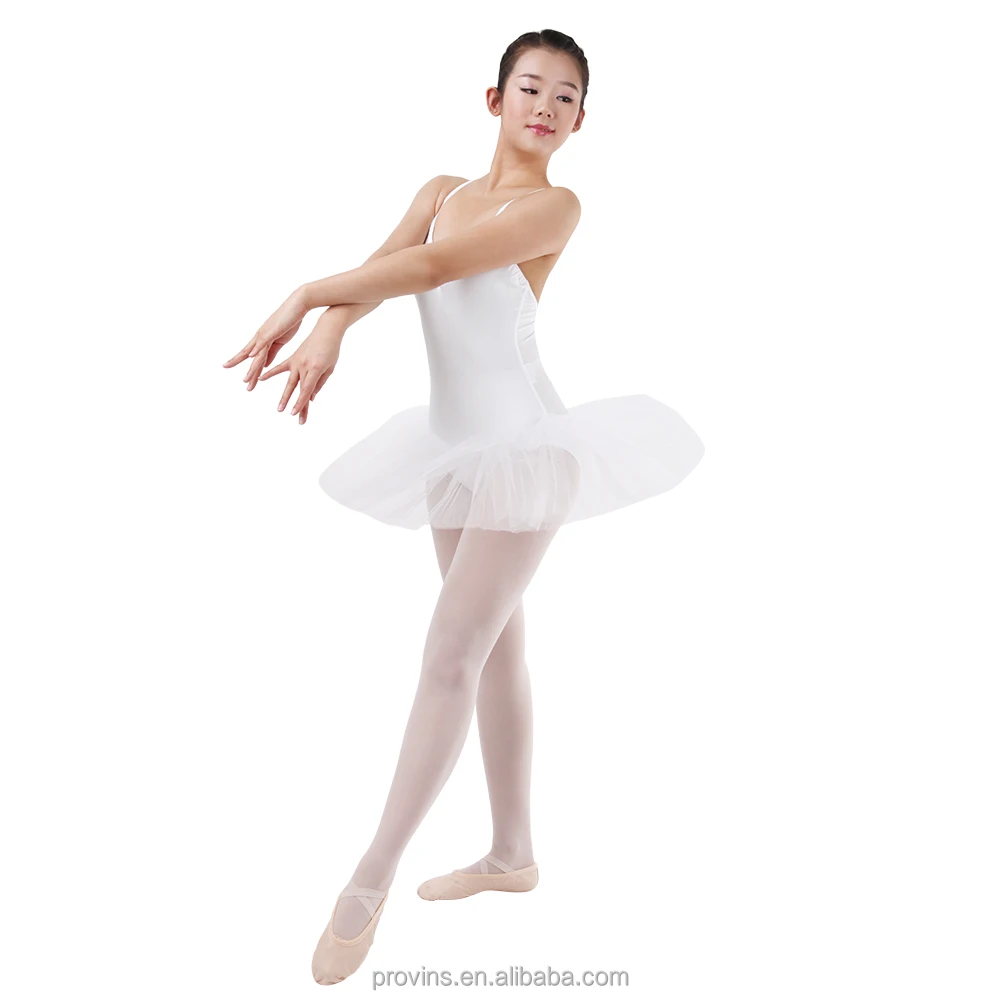 Girls Ballet Tutu Dress, White Swan Lake Ballet Tutu Costumes