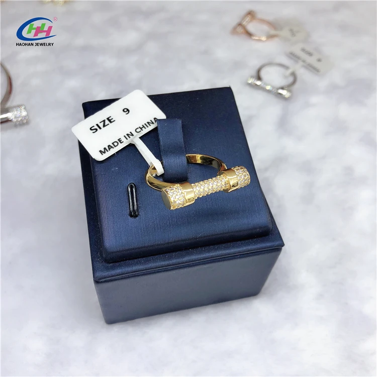 
Factory custom fashion jewelry plain wedding rings for women 