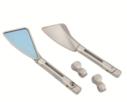 Профессиональные мотоциклетные детали Универсальный алюминиевый мотоциклетный бок Вид сзади Зеркало для мотоциклов