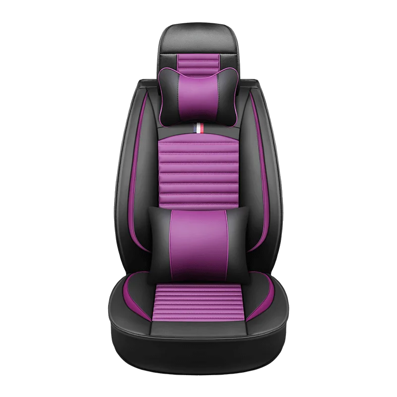 Supply Amazon Drop shipping Luxury Car Seat Covers Waterproof 5d Universal Full Set PU Leather Auto Seat Covers with Good Price