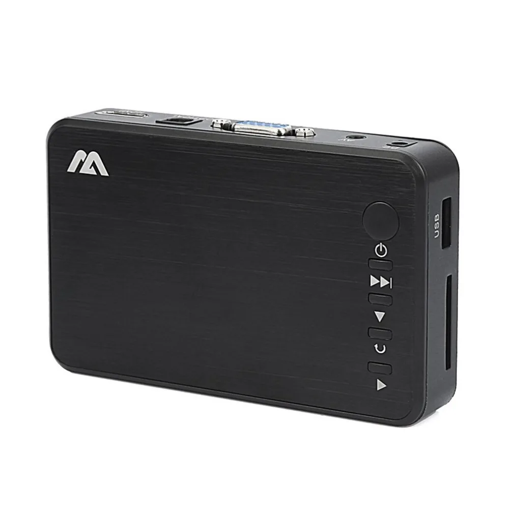 Mini Full HD 1080P цифровой HDD медиаплеер для SD-карты/USB флэш-накопителя/выход