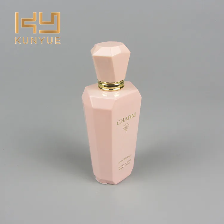 Custom 50ml Empty Perfume Scent Packing Bottle Black Luxury Glass Perfume Bottles with Screw Cap