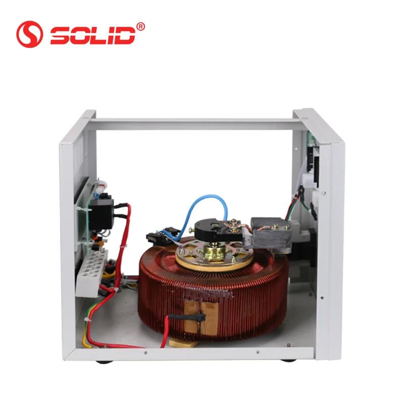 Servo Motor Control Type AC 110V 220V 230V TND 5000VA 5KVA 5KW SVC Auto Voltage Regulator Stabilizer