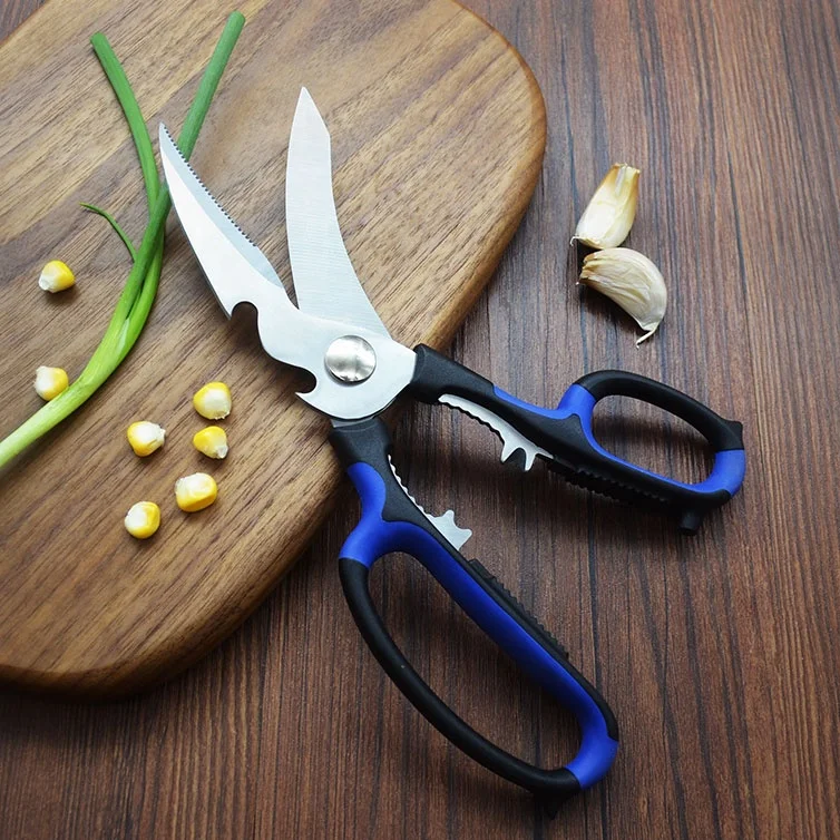  Высококачественные современные Многофункциональные кухонные ножницы из нержавеющей