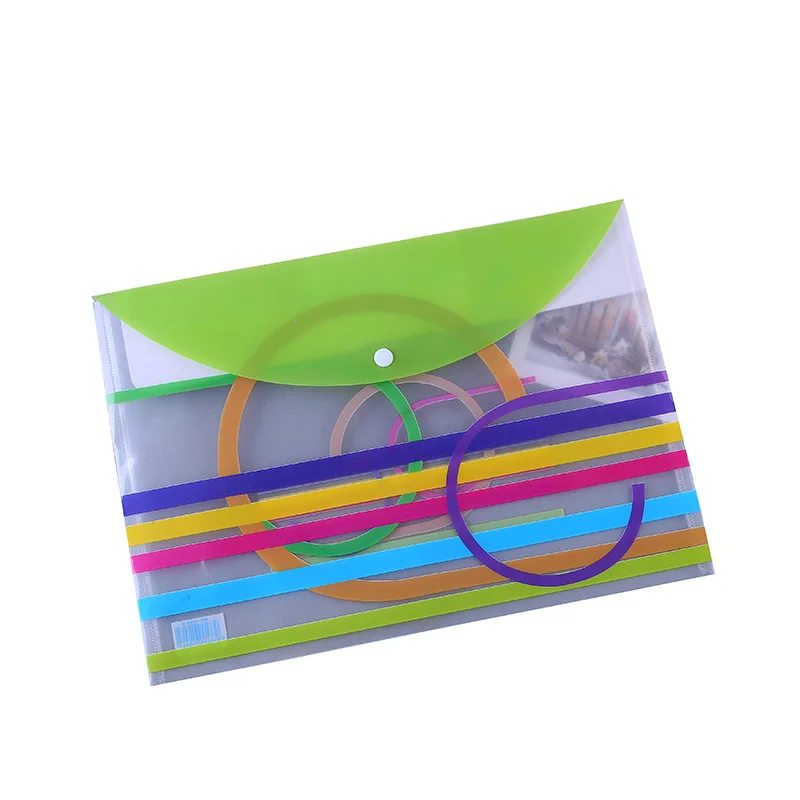 a4 size plastic poly document bag presentation folder personalized
