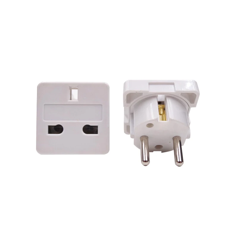 HD-9625-3 UK To European Travel Charger Power Adapter Converter Wall Plug