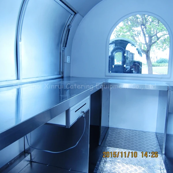 Mobile Electric Motorcycle Food Cart Fruit Vending Machine Restaurant Trailer Food Truck Fiber Glass China Car Restaurant 1 Unit