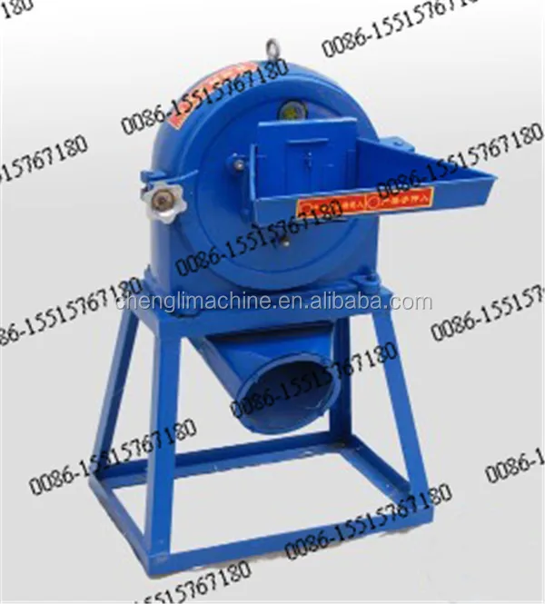 Зерновая молотковая мельница, работающая на тракторе