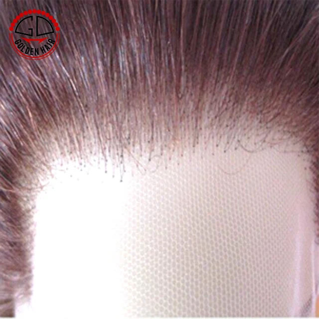 Hot Sale Water Wave Virgin Brazilian Hair Two Tone Full Lace Wig With Silk Top