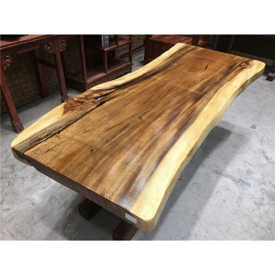 
South American Walnut Solid Wood Antique Dining Farm Table 