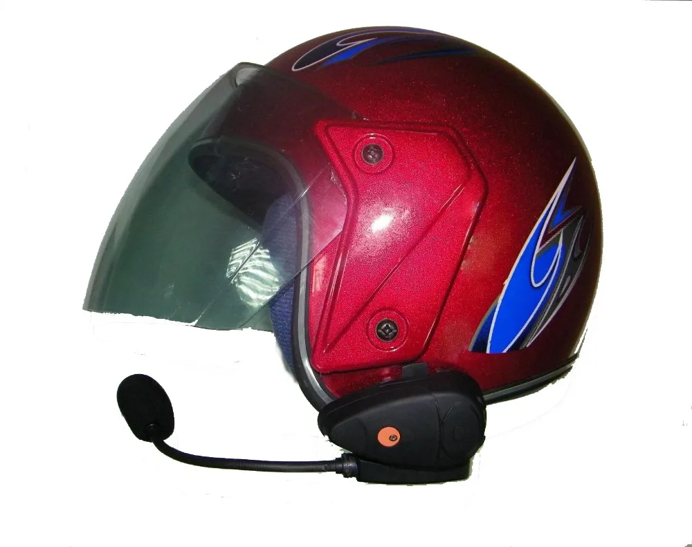 Factory Price Motorcycle Helmet Two Way Radio Headset Dual Speaker Half Face Headphone Helmet Headset