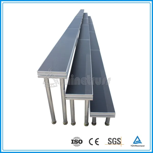 Китайский Производитель гибкой алюминиевая рама складной церкви хоровой стояка этап хор