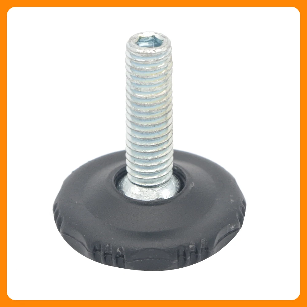 Adjustable glide screw feet/plastic furniture glides for chairs/leveling feet glides