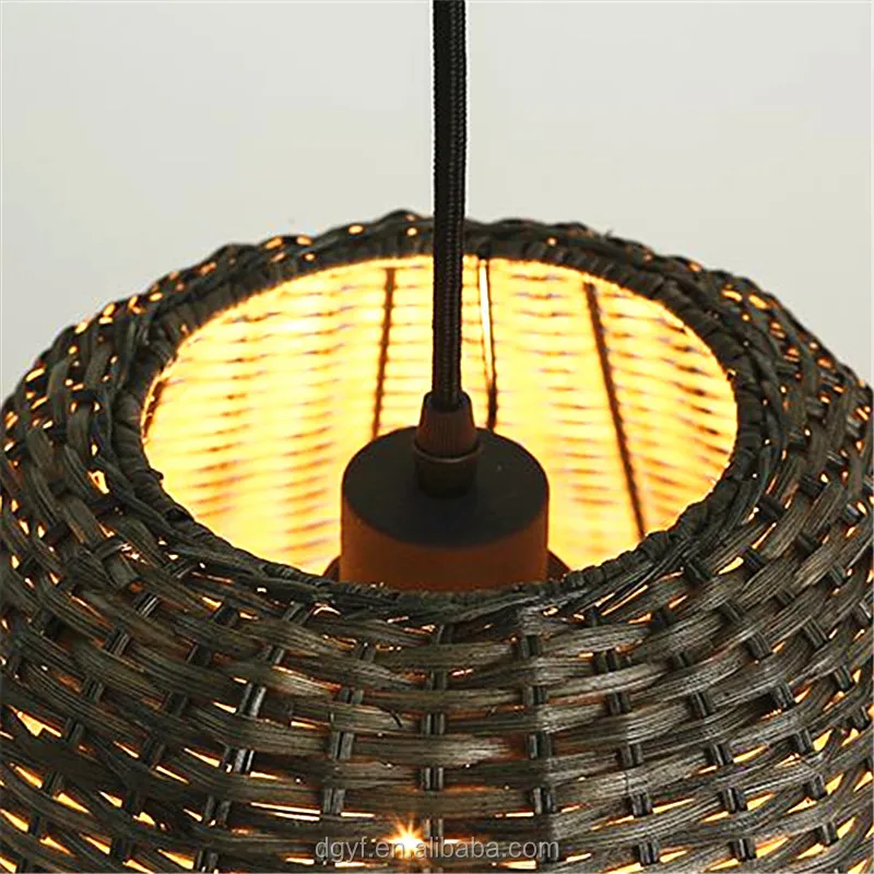 paper lampshade,lantern, pendant lamp in factory price pendant lamp rattan ball bamboo lamp