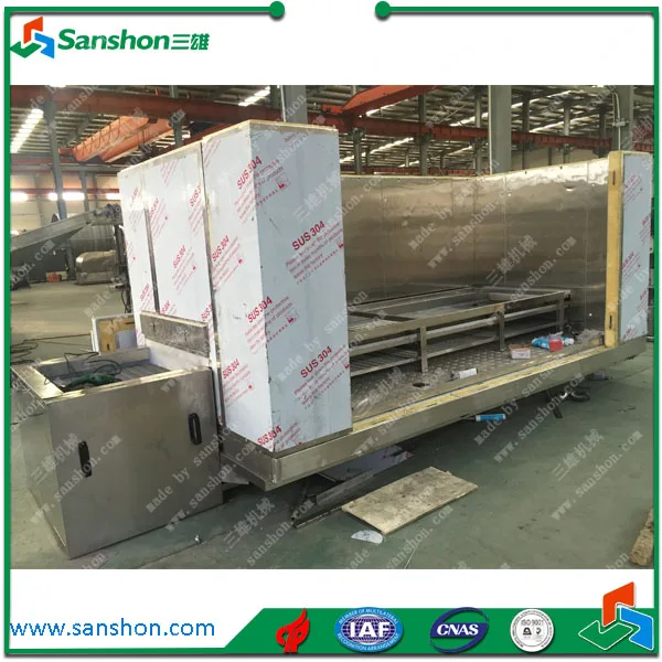 China Industrial Blast Tunnel IQF Freezer Machine