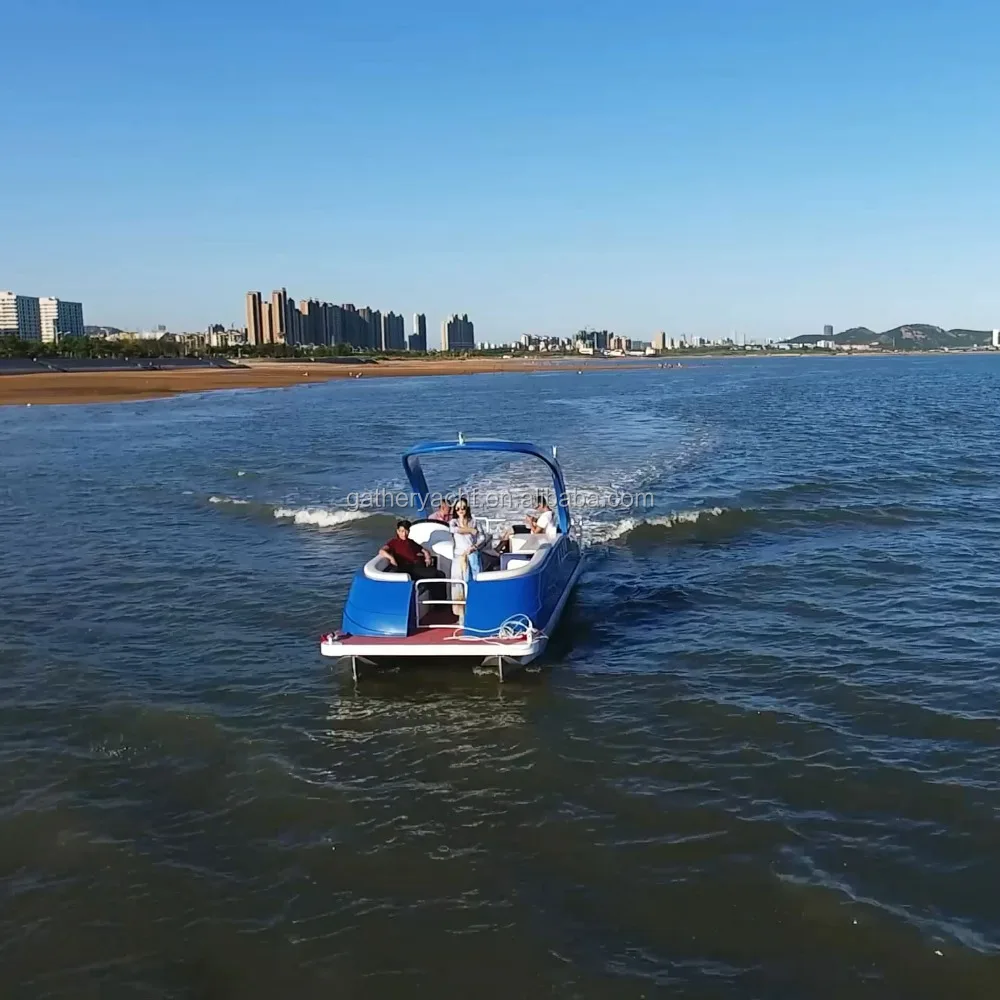 Gather Sport 2018 new model aluminum pontoon boat