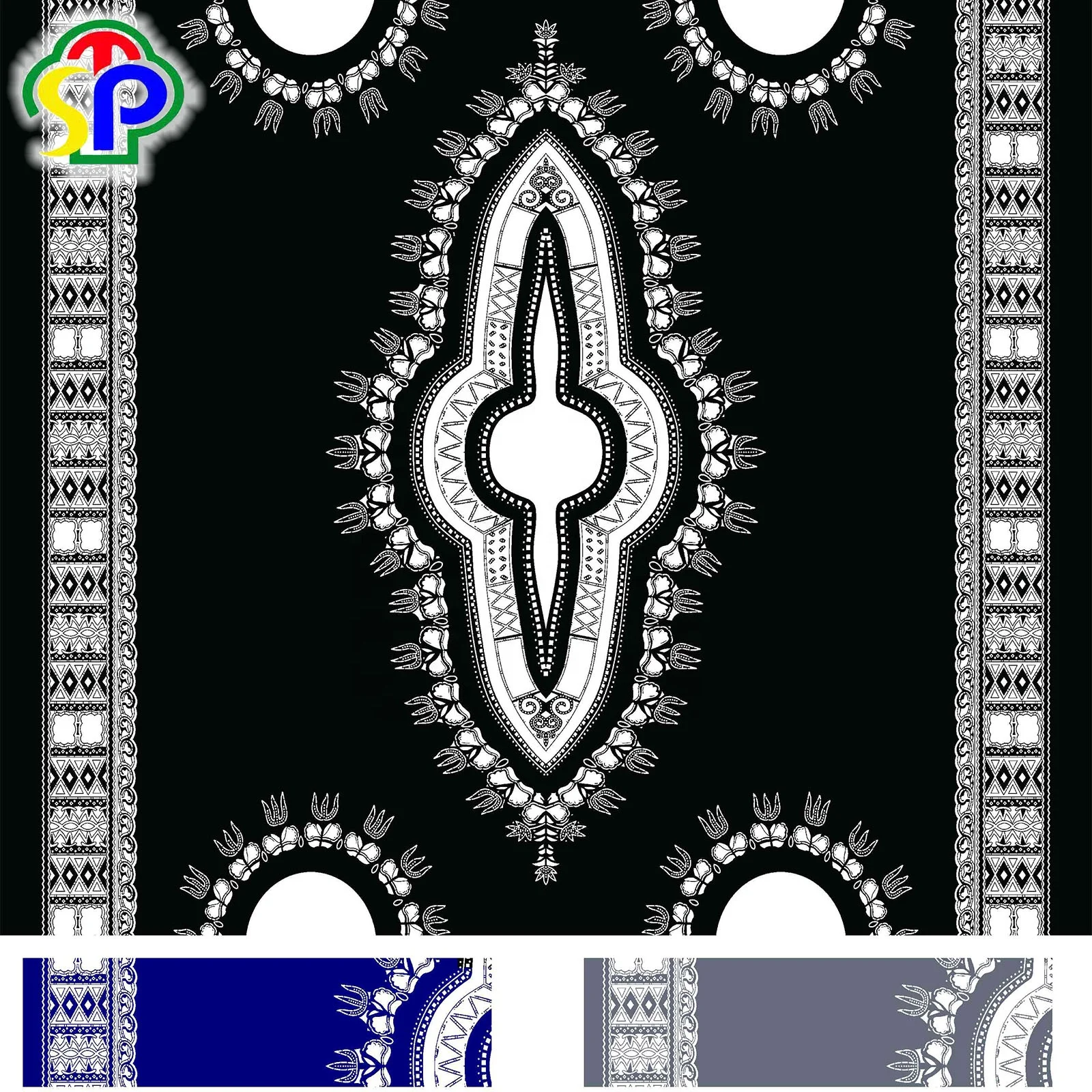 
African Printed Spun Rayon 100% viscose woven fabric baati 