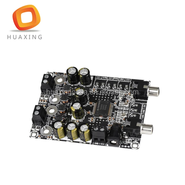 OEM Fr-4 PCB HASL BlueT Car Audio Receiver Module Amplifier Circuit Board Audio Integrated PCB Manufacturer PCBA prototype